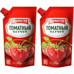 Кухмастер Кетчуп Томатный, 350 г, 2 шт