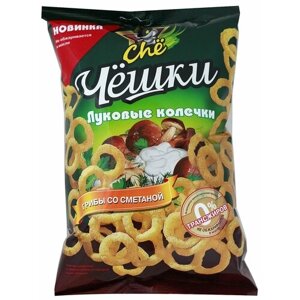 Кукурузные чипсы Чешки со вкусом грибы со сметаной 24 пачки по 40 г