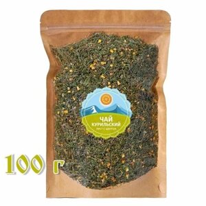 Курильский листовой чай, травяной чай, 100 г. Чайный напиток Лапчатка