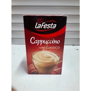 Lafesta-Кофе Капучино в пакетиках,12, х10 г.