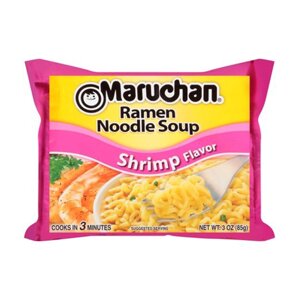 Лапша быстрого приготовления Маручан Рамен со вкусом креветки, 85 г