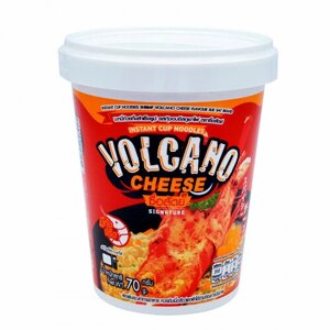Лапша быстрого приготовления Volcano со вкусом креветки и сливочного сыра, 70 г