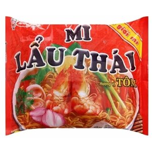 Лапша Mi Lau Thai со вкусом креветки Vina Acecook, острая, 81 г х 4 шт, Вьетнам