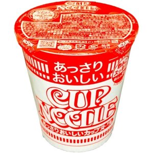 Лапша Nissin Cup Noodle со вкусом креветки и соевого соуса 57 г