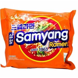 Лапша Samyang Ramen острая со вкусом говядины 120гр (20)