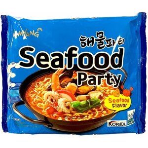 Лапша Samyang Ramen Seafood Party со вкусом морепродуктов 125гр (20)