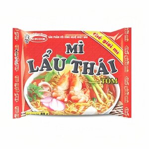 LAU THAI Лапша быстрого приготовления Со вкусом креветки , 83 г