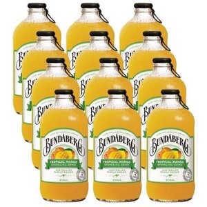 Лимонад Bundaberg, 0.375 л, стеклянная бутылка, 12 шт.