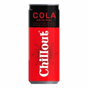 Лимонад Chillout "Кола", 12 шт по 0,33 л