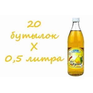 Лимонад ЕМВ Груша 0,5 л х 20 бутылок, винт стекло