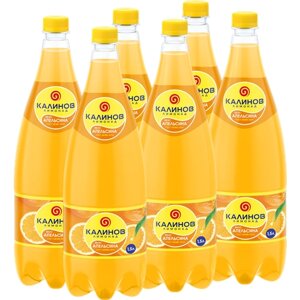 Лимонад Калинов Апельсин, 1.5 л, 6 шт.