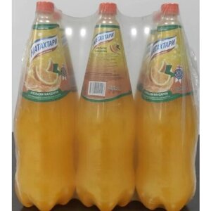 Лимонад Натахтари Апельсин-Мандарин 2 л ПЭТ упаковка 6 штук
