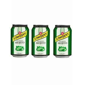 Лимонад Schweppes Мохито 330 мл Х 3