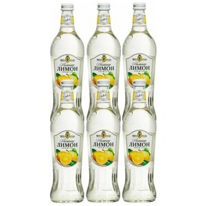Лимонад "Вкус Года" Premium "Лимон"6 бутылок в стекле по 600 мл.