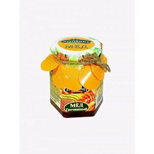 Луговица NQ, Мёд гречишный натуральный, 250 гр