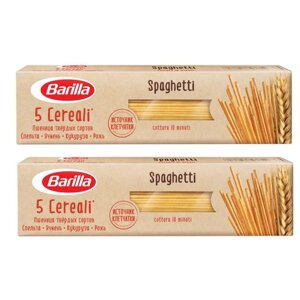 Макаронные изделия Barilla Spaghetti "5 Злаков", 450 г 2 пачки