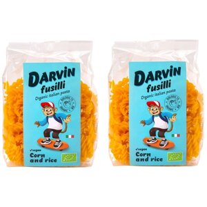 Макаронные изделия Darvin Fusilli кукурузно-рисовые, 250 г 2 пачки