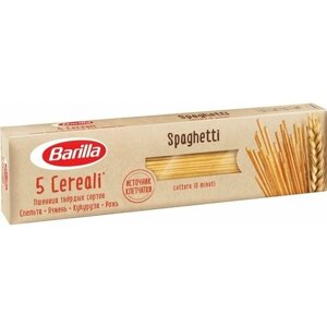 Макароны Barilla Spaghetti 5 Cereali 5 злаков 450г х 3шт