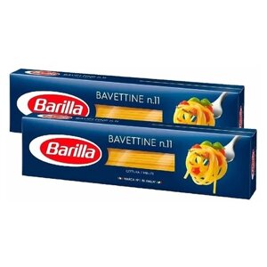Макароны Bavettine n. 11, спагетти, 450 г, 2 шт.