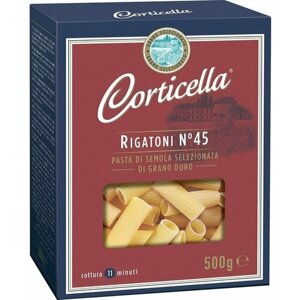 Макароны Corticella Rigatoni №45 500г х2шт