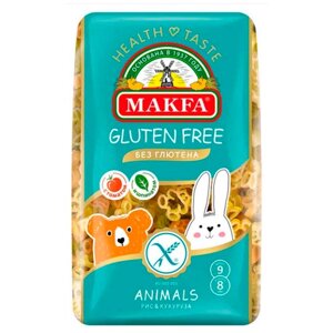 Макароны рис&кукуруза без глютена, фигурки, 300 г