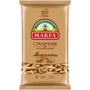 Макфа Макароны станичные, спирали, 400 г