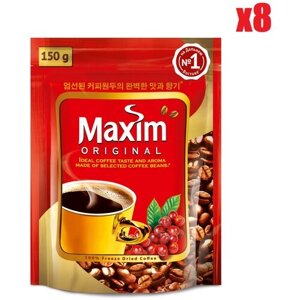 "Максим" растворимый кофе 150г, 8 шт