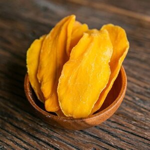Манго, натурально сушеный без сахара 1000 грамм, свежий урожай отборного манго