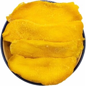 Манго, натурально сушеный без сахара 500 грамм, свежий урожай отборного манго "KONG"