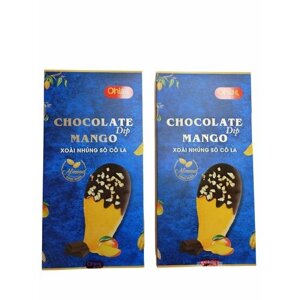 Манго в шоколаде с миндалём Ohla, сушеное натуральное, 400 гр, Вьетнам