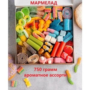 Мармелад детский жевательный ассорти в виде фигур 750 грамм Россия