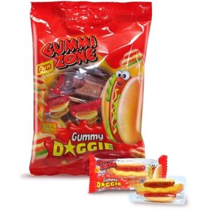 Мармелад Хот Дог в пакетах (Gummy Doggie Bag) 77г.