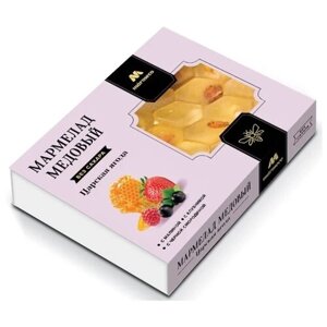 Мармелад Marme Царская ягода смородина, клубника, 200 г, 10 шт. в уп.