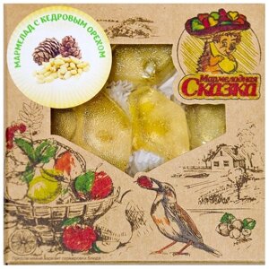Мармелад Мармеладная сказка с кедровым орехом шоколад, лимон, 200 г
