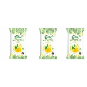 Мармелад Умные сладости, желейный, с лимоном, без сахара, 80 г, 3 уп