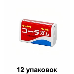 Marukawa Жевательная резинка Кола, 5,5 гр, 12 шт