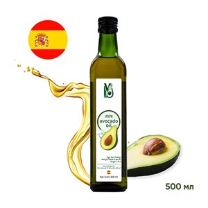 Масло авокадо La Vida Organica рафинированное, 0.5 л