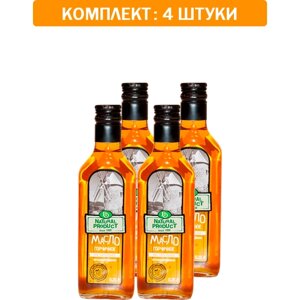 Масло "Бо" горчичное коричневое нерафинированное 4шт по 250мл