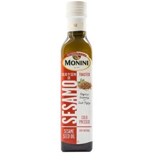 Масло кунжутное Monini Sesame seed Oil нерафинированное, 0,25 л
