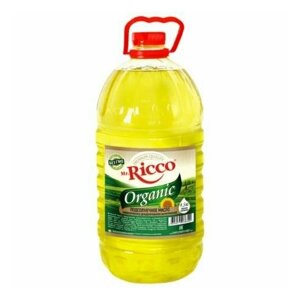 Масло MR. RICCO подсолнечное рафинированное , 4,5кг * 1 шт.