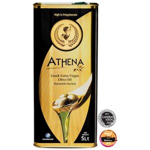 Масло оливковое Athena EV, 5л, ж/б