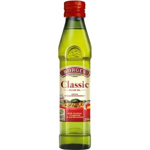 Масло оливковое Borges Classic, стеклянная бутылка, 250 мл*2 шт