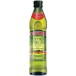 Масло оливковое Borges нерафинированное Extra VIrgin Original, стеклянная бутылка, 0.5 л