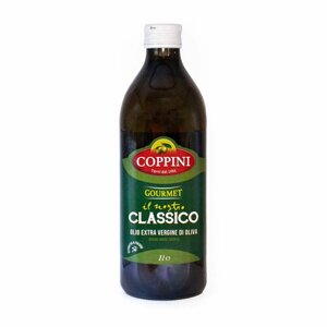 Масло оливковое COPPINI CLASSICO первого холодного отжима 1л