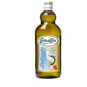 Масло оливковое Costa d'Oro il Delicato нерафинированное высшего качества 1.48 кг, 1 л