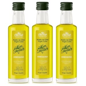 Масло оливковое Extra Virgin 100% Mas Tarres DOP Siurana сорт оливы Арбекина 120 мл.