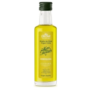 Масло оливковое Extra Virgin 100% Mas Tarres DOP Siurana сорт оливы Арбекина 40 мл.