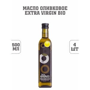 Масло оливковое Extra Virgin BIO, Anoskeli, 4 шт. по 500 г