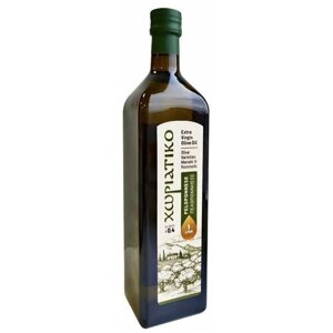 Масло оливковое Extra Virgin деревенское Хориатико Пелопоннес Horiatiko Peloponnese EcoGreece, Греция, 1л ст. бутылка