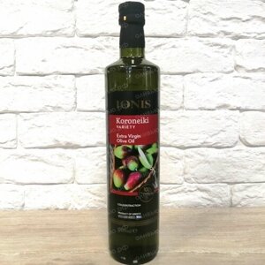 Масло оливковое EXTRA VIRGIN Односортное (Koroneiki) Ionis 750мл